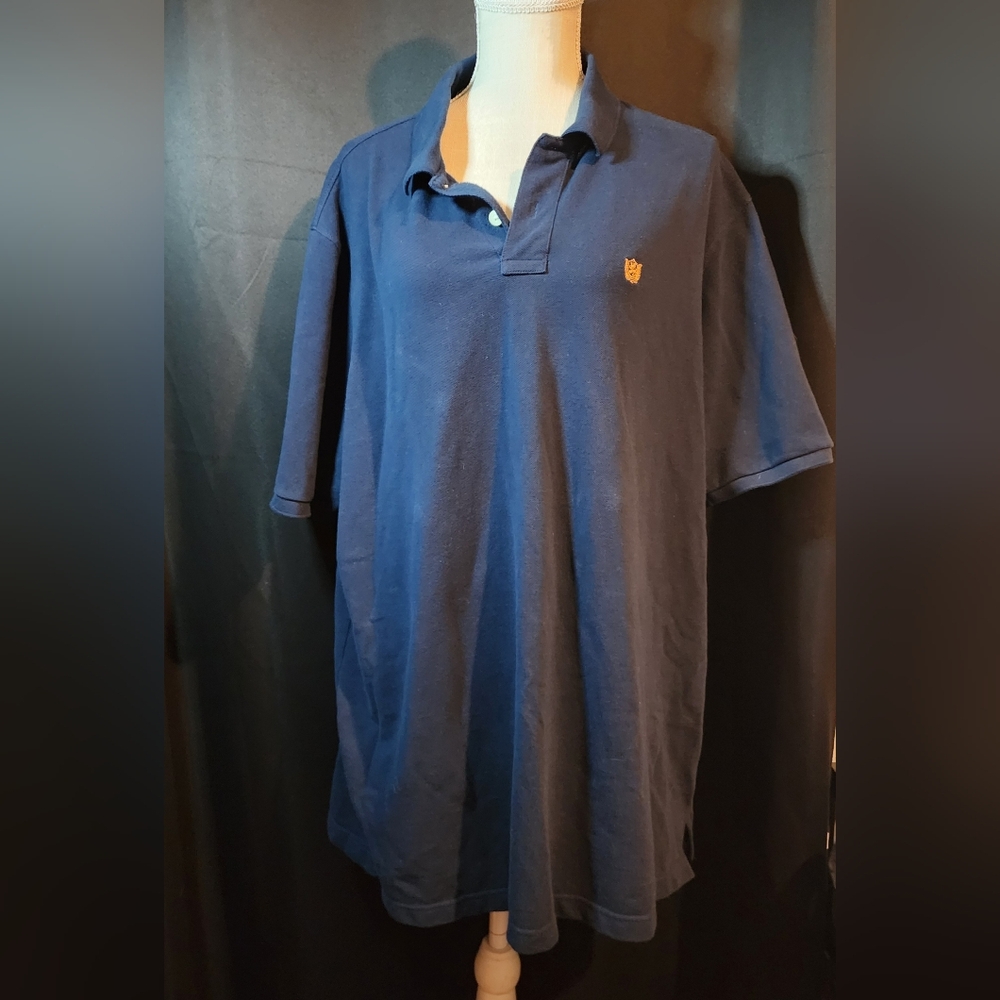 Mens Fahrenheit 5XL Blue Polo Shirt